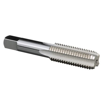 TAP AMERICA Straight Flute Hand Tap, Series TA, Imperial, 1187 Thread, Bottoming Chamfer, 4 Flutes, HSS, Br T/A54967